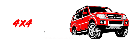 Mitsubishi Pajero 4x4 Lifestyle — red Pajero 4x4 logo